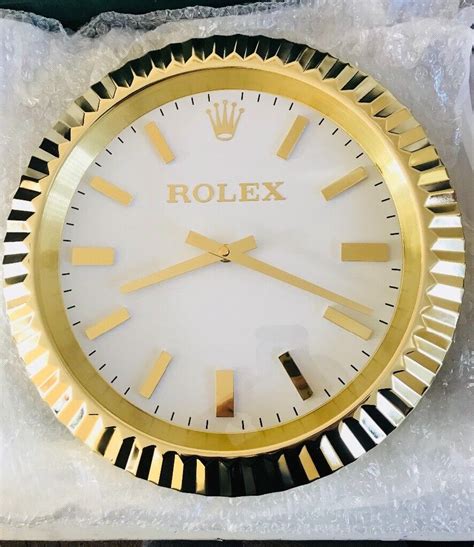 cheap rolex wall clock uk|vintage rolex wall clock.